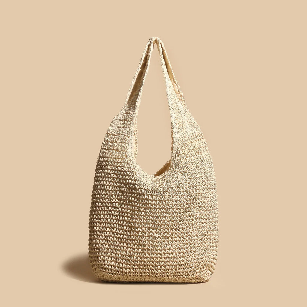 Sac Hobo En Paille | Fait Main | Boho Chic